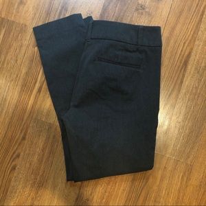 Loft Outlet modern skinny ankle gray pants 6
